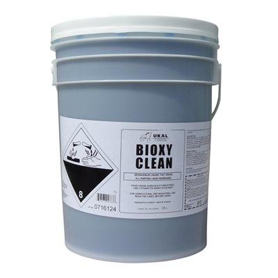 Dégraisseur / nettoyeur bioxy-clean 20l