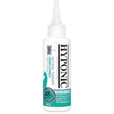 Hyponic Cypress Ear cleaner for cat 120ml