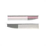Peigne en cuivre sans bout ligne rose de 22 cm