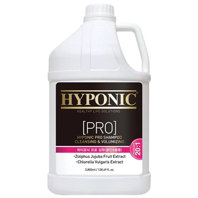 Hyponic Shampoing Pro nettoyant et volumisant pour chien 3.8L