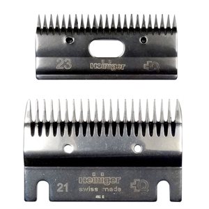 Heiniger 21-23 Bovine Comb and Cutter Set