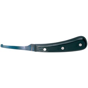 Hoof Knife Black And Blue Fine Blade Left Hand