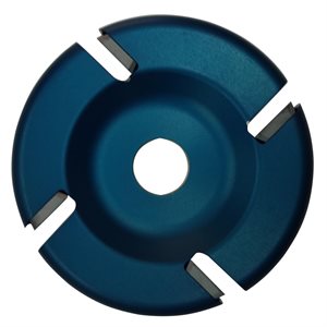 4 Slot Carbide Flat Disc (Blue Disc) 4.5''