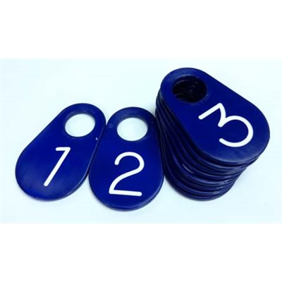 Tag Neck Blue #17