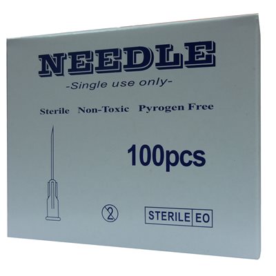 Poly Hub Needle 16g X 1" Box / 100