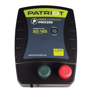 Électrificateur Patriot PMX200 110 volts 2 joules