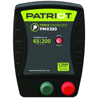 Électrificateur Patriot PMX350 110 volts 3.5 joules