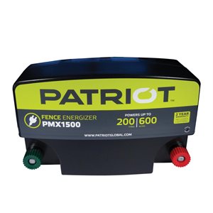 Patriot PMX1500Fence Energizer 110v 15j
