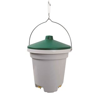 CHICK'A Hanging Poultry Drinker With 3 Nipples 12l