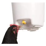 CHICK'A Hanging Poultry Drinker With 3 Nipples 12l