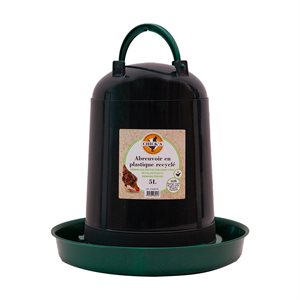 Poultry drinker 100% recycled 5L