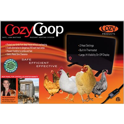 Panneau chauffant Cozy Coop pour volaille
