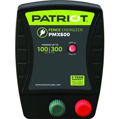 Electrificateur Patriot Pmx600 110v 6j